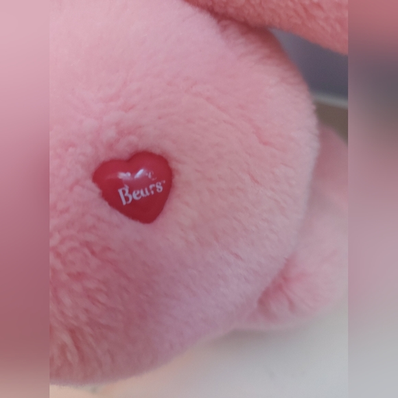 Vintage 2002 Care Bears Cheer Bear stuffy by play along - Picture 7 of 9